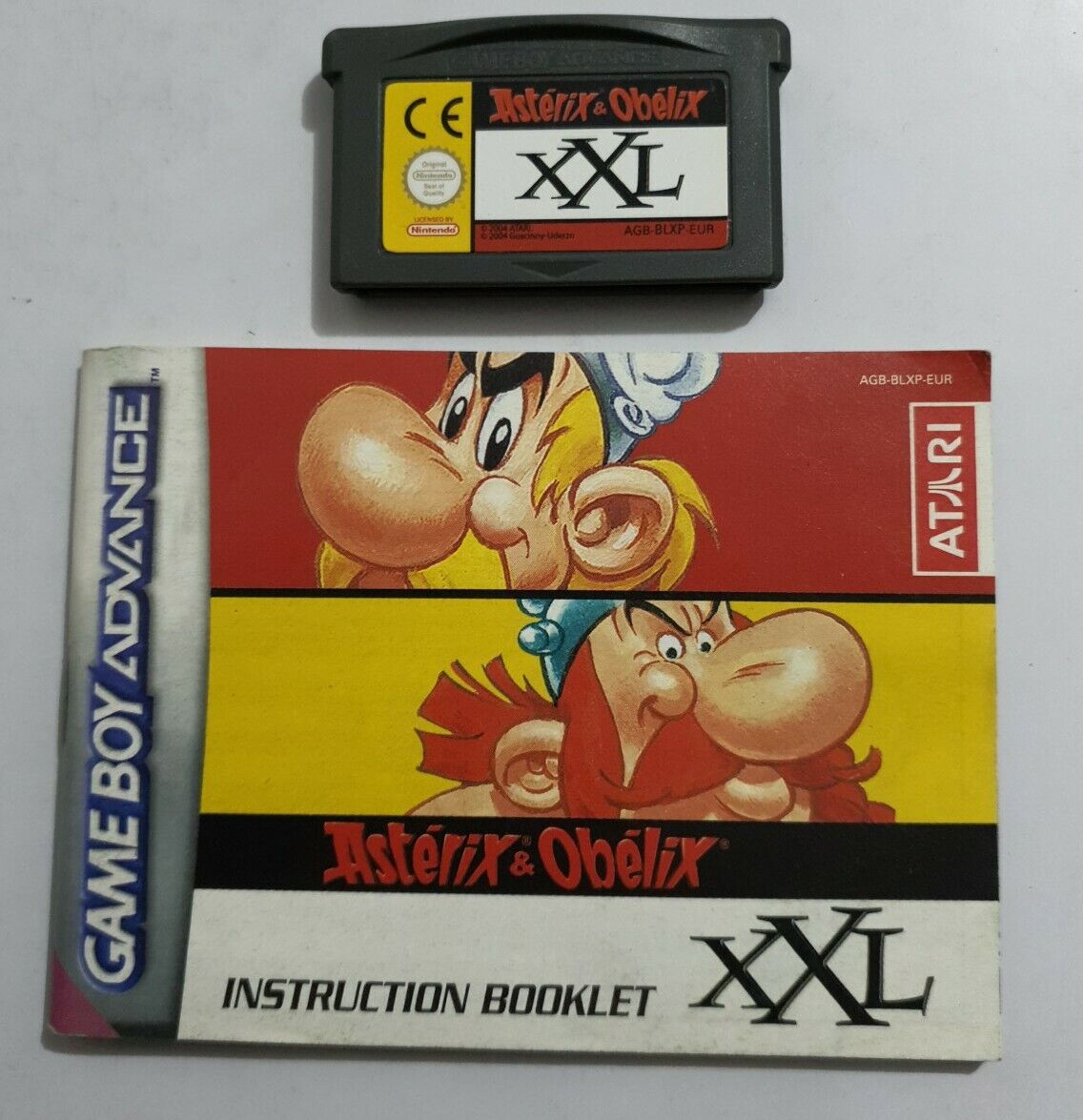 Asterix & Obelix XXL Game Boy Advance pal EUR GBA cartucho+MANUAL 100% ORIGINAL