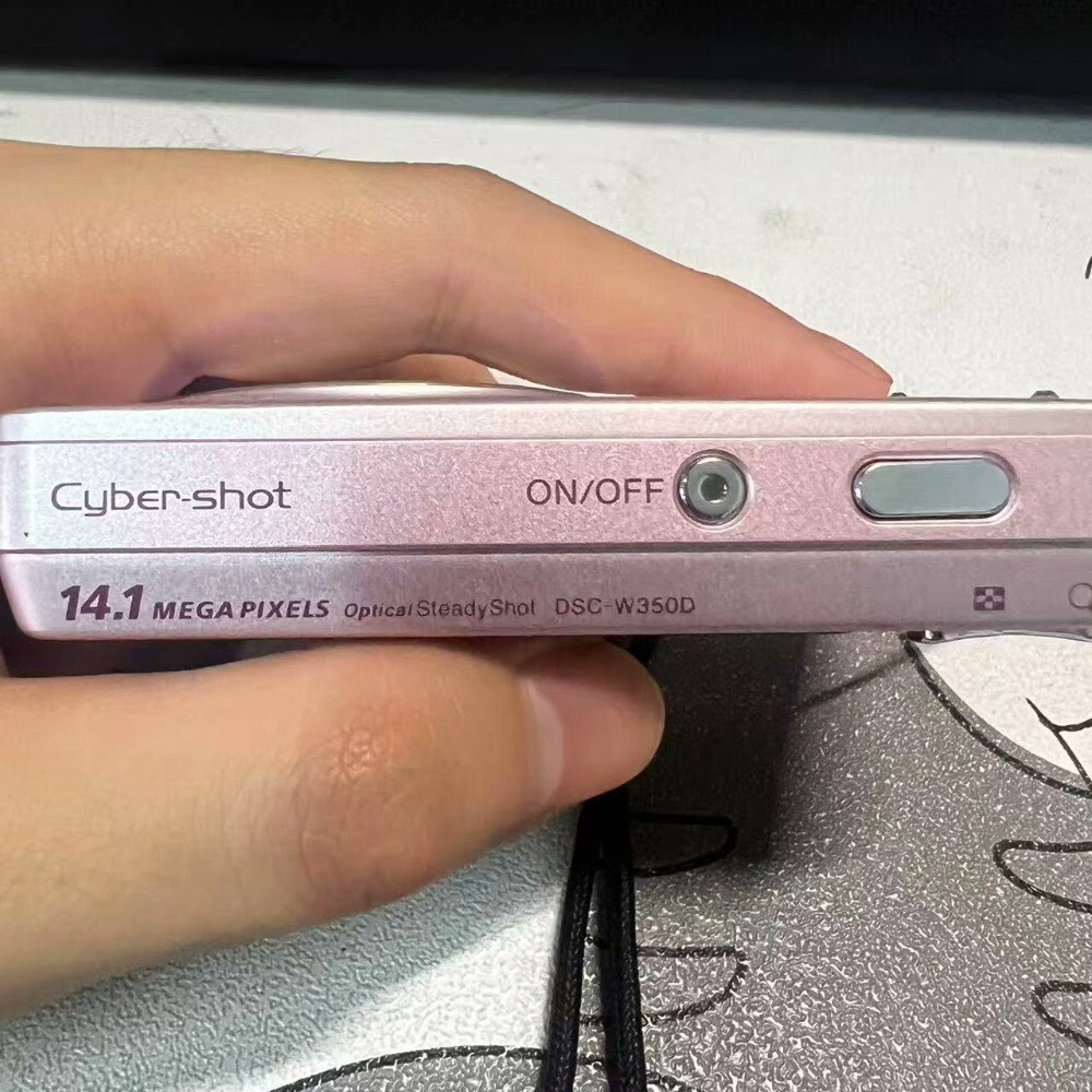 SONY Cyber-Shot DSC-W350D Digital Camera 14.1MP with