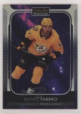 2021-22 O-Pee-Chee Platinum Cosmic 38/65 Dante Fabbro #104 4wd