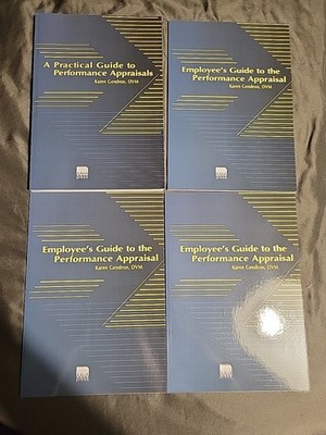 A Practical Guide To Performance Appraisal Karen Gendron Lot Of 4 Employee's