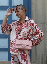 ZARA Satin Floral Print Shirt & Trousers Co Ord Set L NO RETURNS