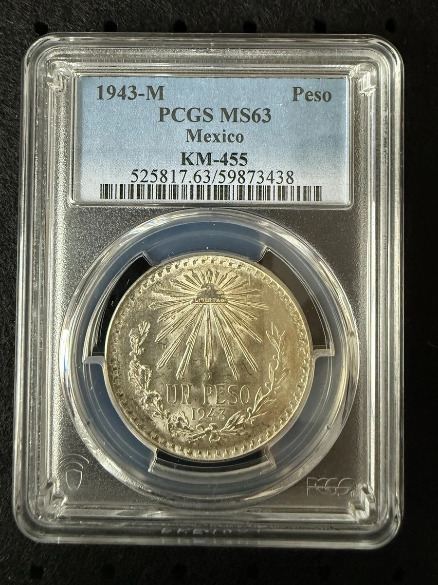 1 Peso 1943 Year Silver Mexican Coins (1905-Now) for sale | eBay