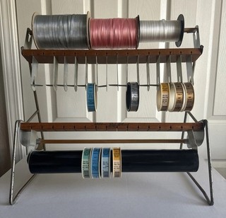 VTG Store Countertop RIBBON RAK STAND Display Rack LE MAR PRODUCTS CA