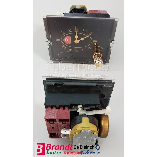 Horloge de four Brandt C43H001A7 programmateur électronique 96X0384
