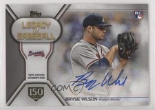 2019 Topps Legacy of Baseball Series 2 150th Anniversary Bryse Wilson Auto 1j2