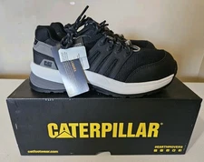 Cat Streamline 2.0 ASTM Composite Toe Womens Safety Shoe Black Charcoal Size 6.5