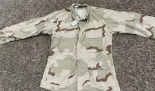 US ARMY CAMO BDU SHIRT DESERT CAMOUFLAGE COMBAT NSN 8415-01-327-5307 Med Short