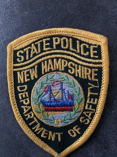 New Hampshire Department of Safety State Police Shoulder Patch