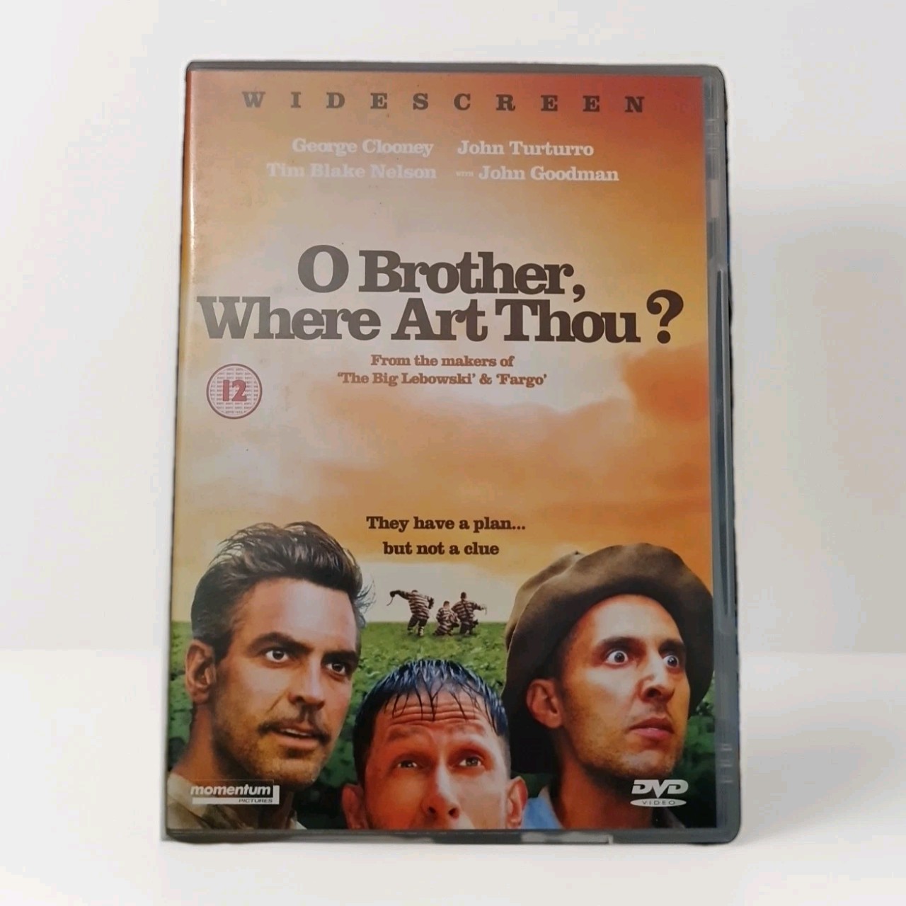 O Brother, Where Art Thou? Coen Brothers George Clooney (2001) DVD Cert 12