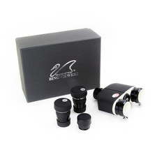 William Optics 1.25" Binoviewer Package with 1.25" Wide Angle Eyepieces and ...