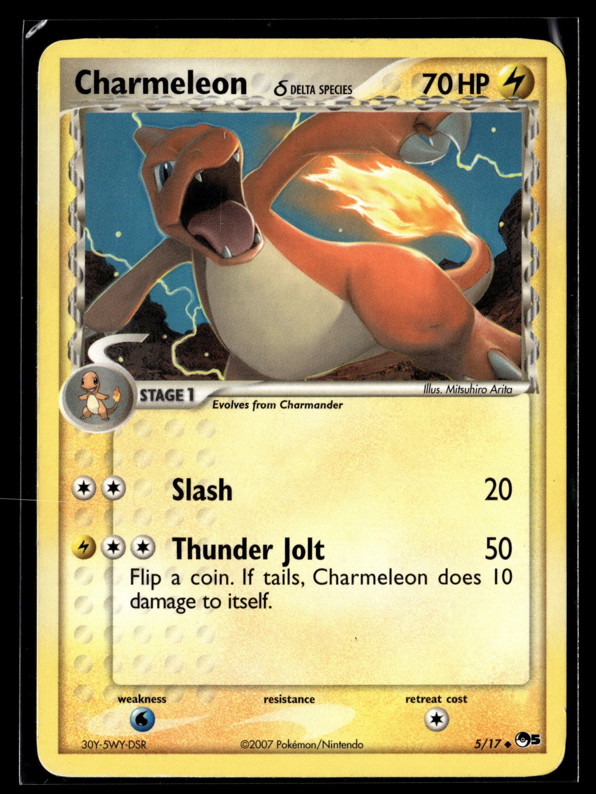 Pokemon TCG POP Series 5 #005/017 Charmeleon (Delta Species)