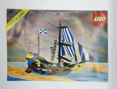Lego  6274 Caribbean Clipper Blauröcke Piraten Bauanleitung Int. Shipp