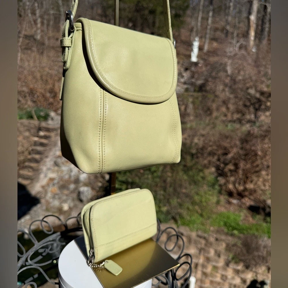 Coach Leather Green Vintage Bags, Handbags & Cases for sale | eBay