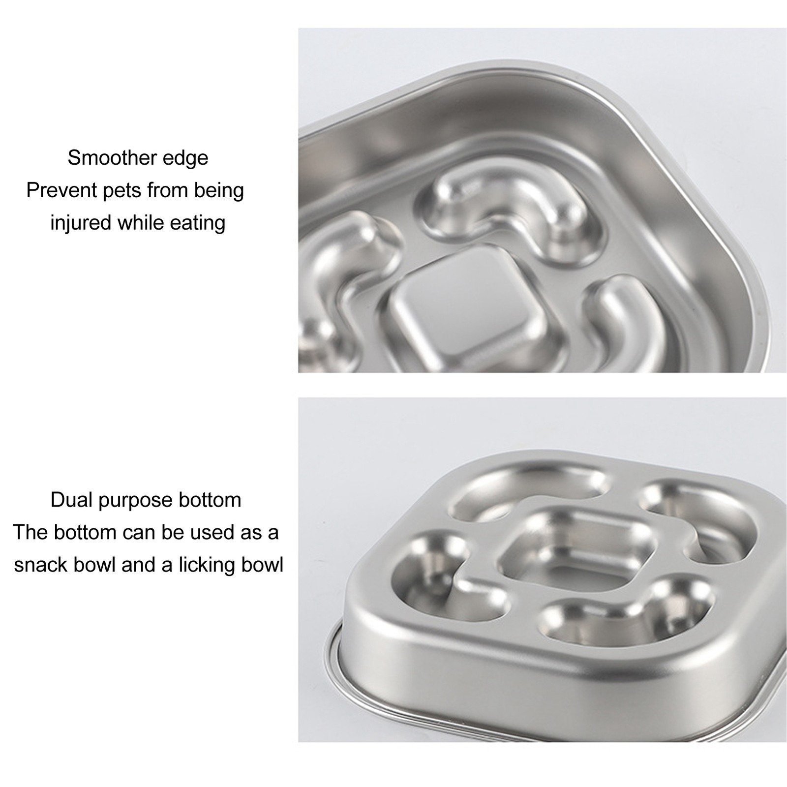 `Dog Slow Feeder Food Bowl Anti Slip Slow Feeder Dog Bowl For Medium Large Dogs