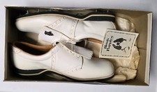 Vintage Hush Puppy Golf Shoe with Kiltie ..Size 7 1/2M ...Made in USA