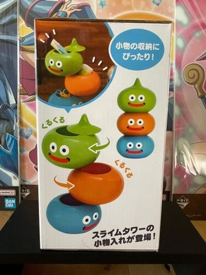 Dragon Quest - Rotierende Aufbewahrungsbox Slime Tower & Metallic Brothers 18 c