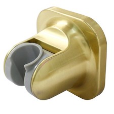 Adjustable Gold Handheld Shower Head Holder Plastic, Strong Adhesive Showerhe...