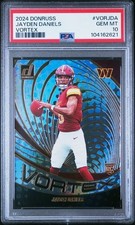2024 Donruss #VORJDA Jayden Daniels Vortex PSA 10!
