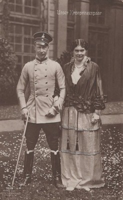 Wilhelm, German Crown Prince of PRUSSIA/GERMANY - RPPC POSTCARD ROYALTY #10