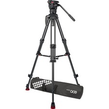 Sachtler 75/2 Mark II Carbon Fiber Tripod with Ace XL Head Mid-Level Spreader