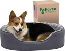 Dog Bed for Large/Medium Dogs W/ Removable Washable Cover  Pillow Cushion Inser