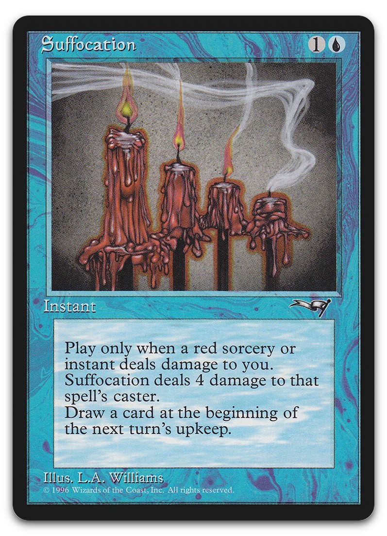 Suffocation (NM) Alliances ALL Magic MTG