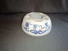 Triptis Zwiebelmuster Porzellan Stövchen,h- 6 cm  und d- 14 cm