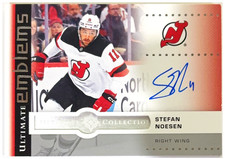 2024-25 Ultimate Collection Ultimate Emblems Autographs #UE-SN Stefan Noesen