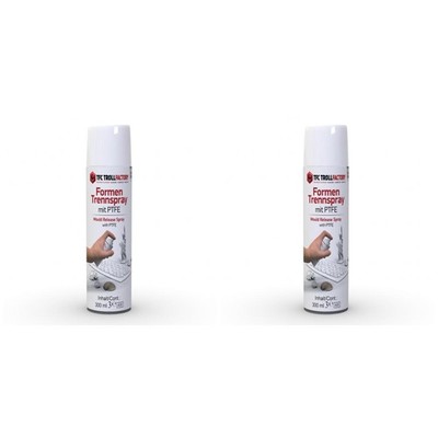 2er Set TFC Formen Trennspray mit PTFE für Kunststoffformen 300ml