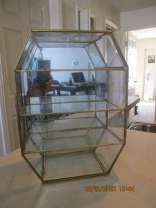 Antique Glass Display Case | eBay