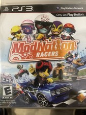 Sony ModNation Racers PS3 Racing Kart E NTSC-U/C 2010 Manual Included