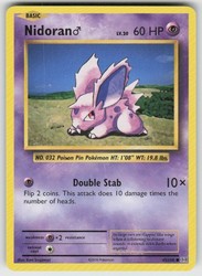 Nidoran M 43/108 XY Evolutions Common