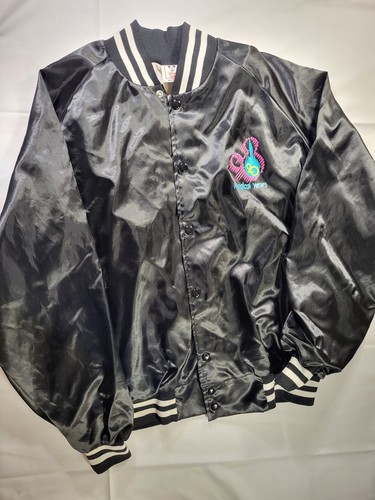 Vintage 1991 Walt Disney World 20th Anniversary Satin Jacket XL Made In USA