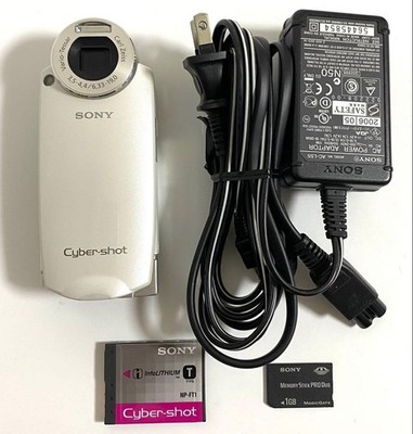 SONY Cyber-shot DSC-M2 White 5.1MP Compact Digital Camera F3.5～F4