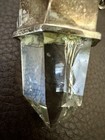 Estate Large Crystal & Amethyst Sterling Pendant SIGNED Healing Wicca Angel  — photo 6