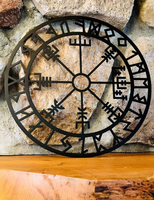 Wikinger Deko, Wanddeko Metall, Deko Wand, ÉTiquette En MéTal Antique, Geeignet