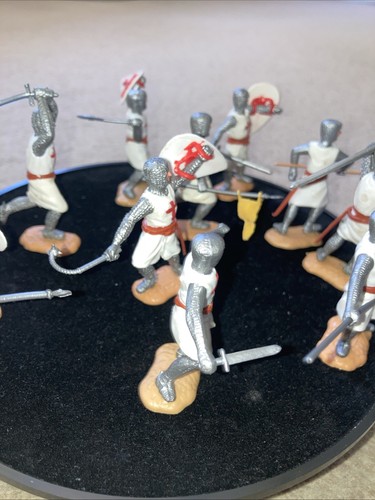 Vintage Timpo English Medieval Crusader 🏴 Knights Templar Look 👀 - Picture 7 of 11