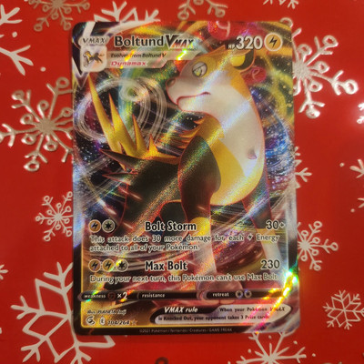 Boltund VMAX 104/264 Ultra Rare Sword & Shield Fusion Strike Pokemon TCG 2021