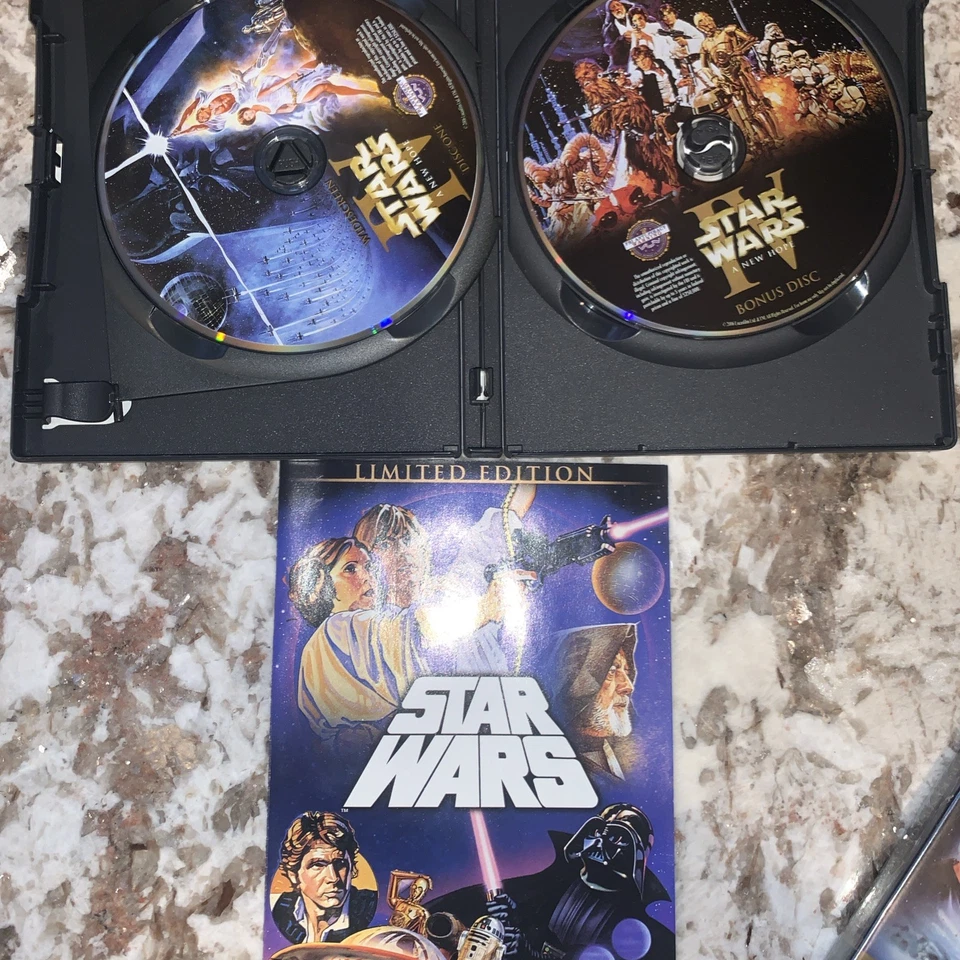 Star Wars Episodes 4 5 6 (DVD) Set Limited Edition, Unedited Theatrical Versions - Bild 2 von 4