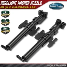 2Pcs Left & Right Headlight Washer Nozzle Cleaning Jet for Volvo XC90 2016-2025