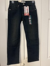 Levi  s Youth 514 Size 10 Reg 25x26 Straight Leg NWT