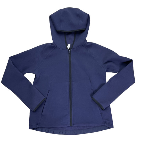 Lululemon City Bound Hoodie Size 4 Heathered Deep Indigo