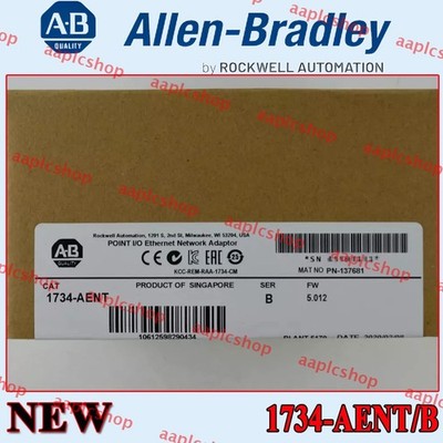 [US RTS] PLC AB 1734-AENT/B POINT I/O Ethernet Network Adaptor AB New Sealed US