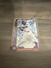 2025 Topps Holiday Kevin Alcantara Silver Glitter #109