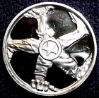 2oz. FINE .999 SILVER ........MIN. BID .01 & NO RESERVE!