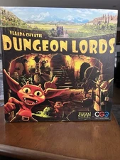 Z-Man Boardgame Dungeon Lords VG Condition Cib