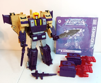#ad BLITZWING Transformers Legacy Leader Class Triple Changer COMPLETE $39.99