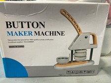 Button Maker Machine