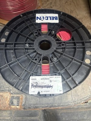 1000' Spool - Belden 1505A - RED BRAND New