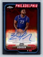 2024-25 Topps Chrome Basketball Eric Gordon Auto